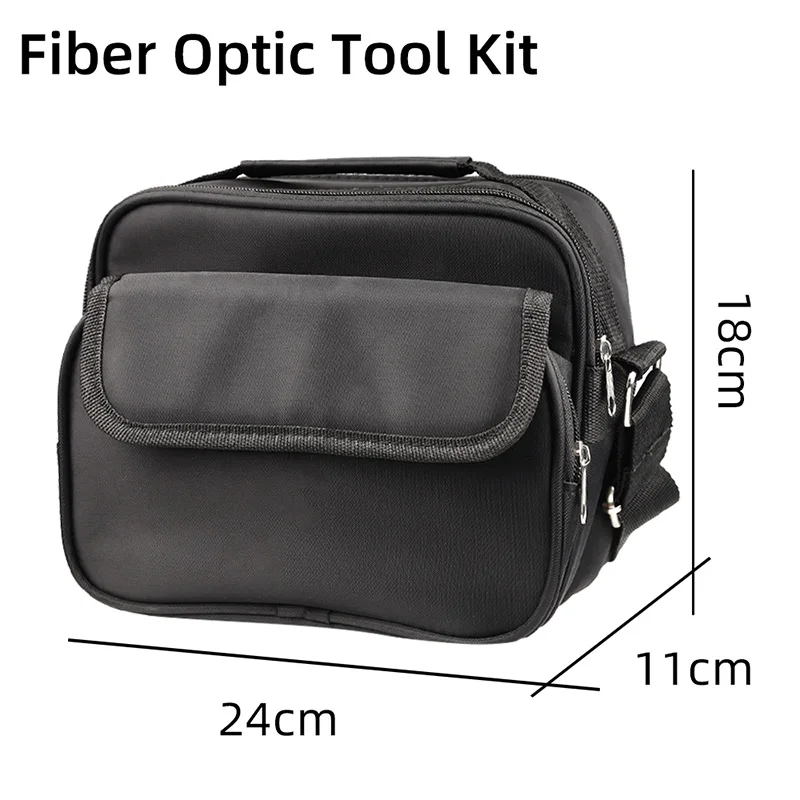 SAIVXIAN FTTH Optical Fiber Tool Kit Network Tools Portable Bag (Empty Package)