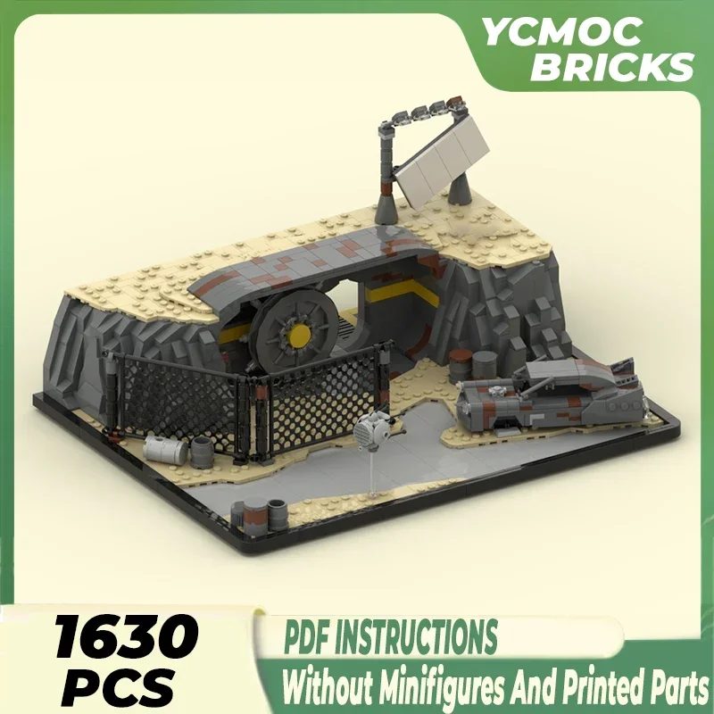 

City Street View Model Moc Building Bricks Fallout Nuclear Shelter Technology Modular Blocks Gift Christmas Toy DIY Set Assembly