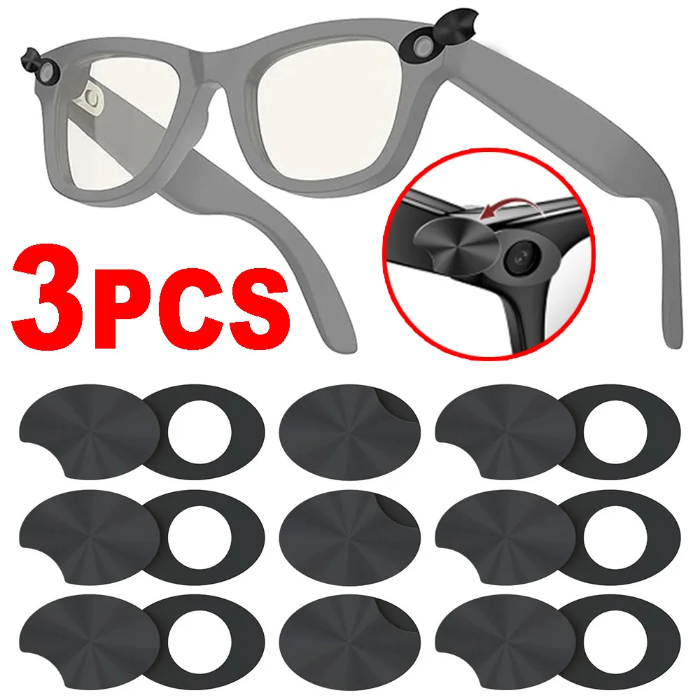 

Многоразовые умные очки с вращающимся механизмом для защиты конфиденциальности, совместимые с Ray-Ban Meta/Wayfarer/Skyler/Headliner, с защитной шторкой для камеры и линз