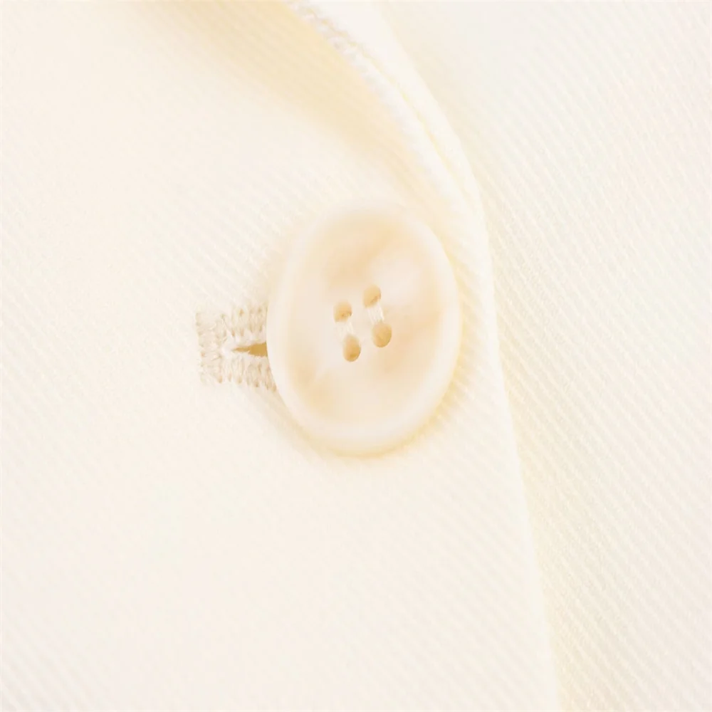 ملابس نسائية خريفية جديدة على الطراز الأوروبي والأمريكي سترة بدلة بسيطة من مزيج الكتان #4