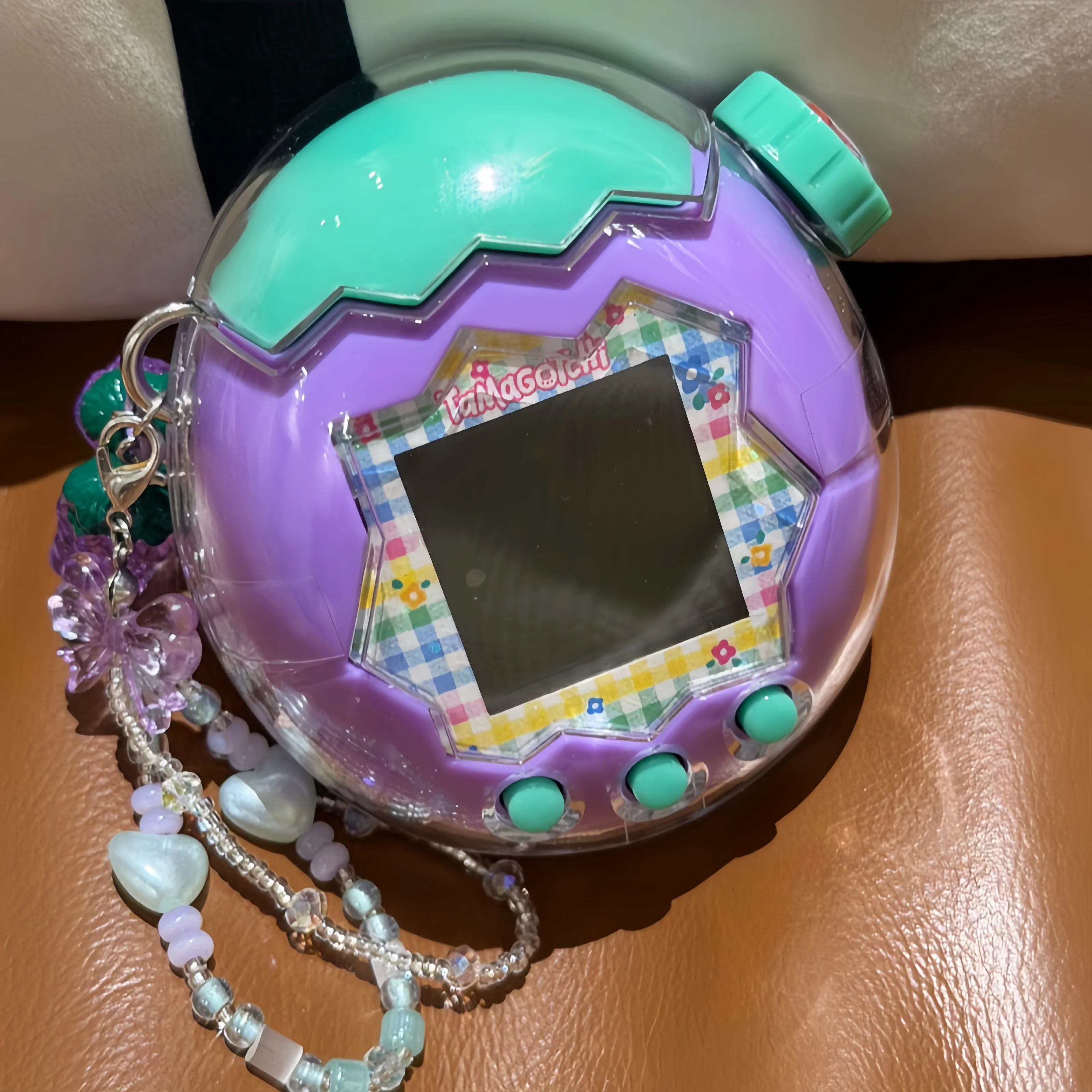 

В наличии новый прозрачный акриловый корпус, сменный жесткий чехол для машины для домашних животных Tamagotchi Happy Park