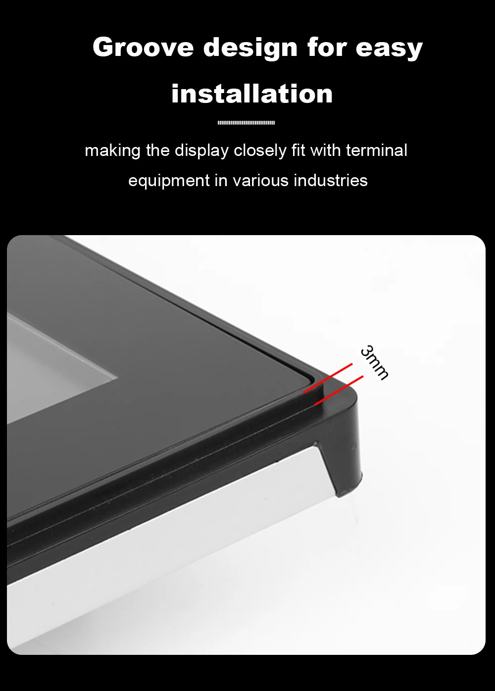 Bestview 7~32'' Touch screen LCD multipunto per display industriale a cornice aperta