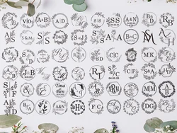 Personalized name wax seal stamp/name wax seal stamp/Custom monogram wedding seals/wedding invitation seal/custom wedding stamp