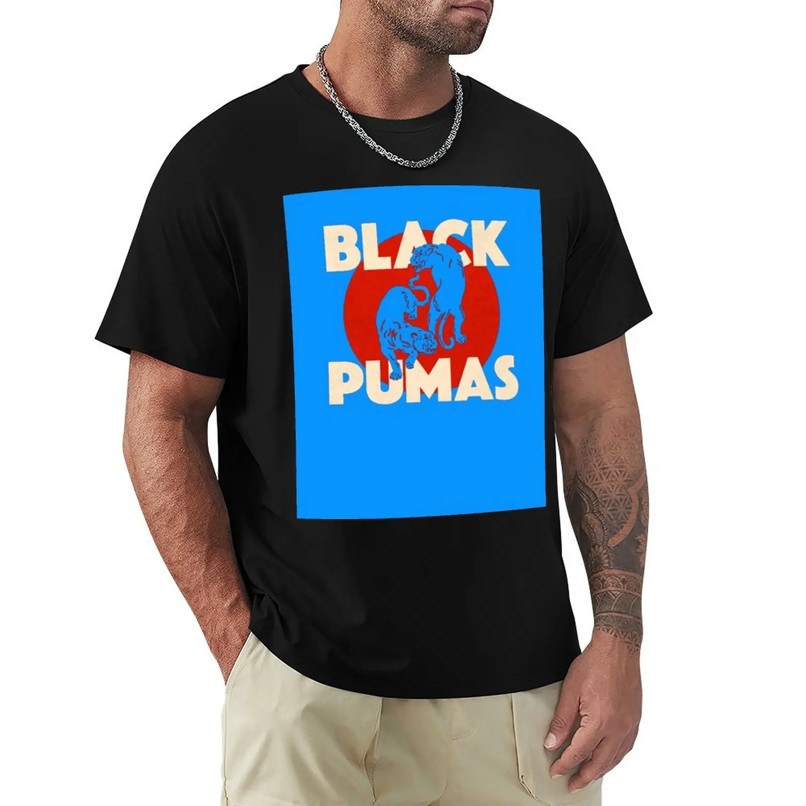 

BLACK PUMAS T-Shirt T-Shirt designer shirts cute clothes mens white t shirts