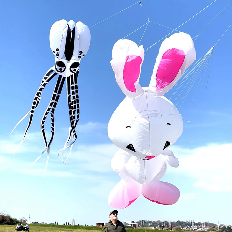

20m large octopus kite show soft kite flying nylon kites for adults professional kites inflatable toys dragon kite flying stick