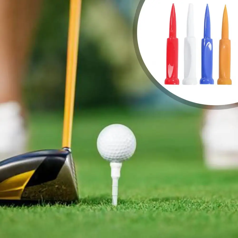 Golf Ball Tees 20Pcs Portable Stabilize Anti-slip  Excellent Stability Golf Tees Golf Accessories