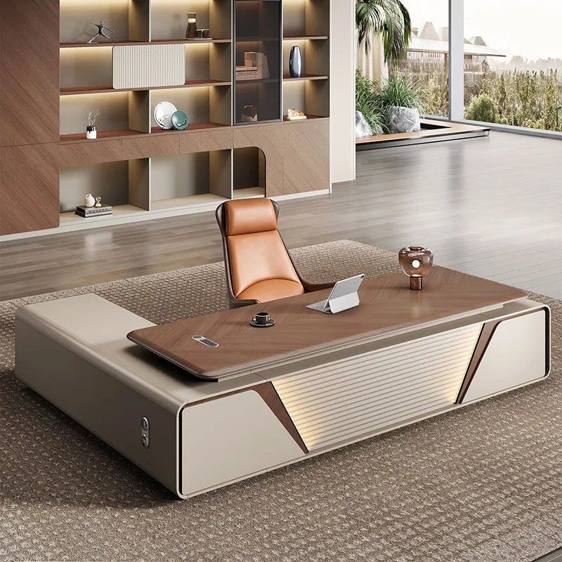 Reception Minimalist Office Desk Gadgets Storage Reception Office Desk Long Minimalist Mid Century Ufficio Postmodern Furniture