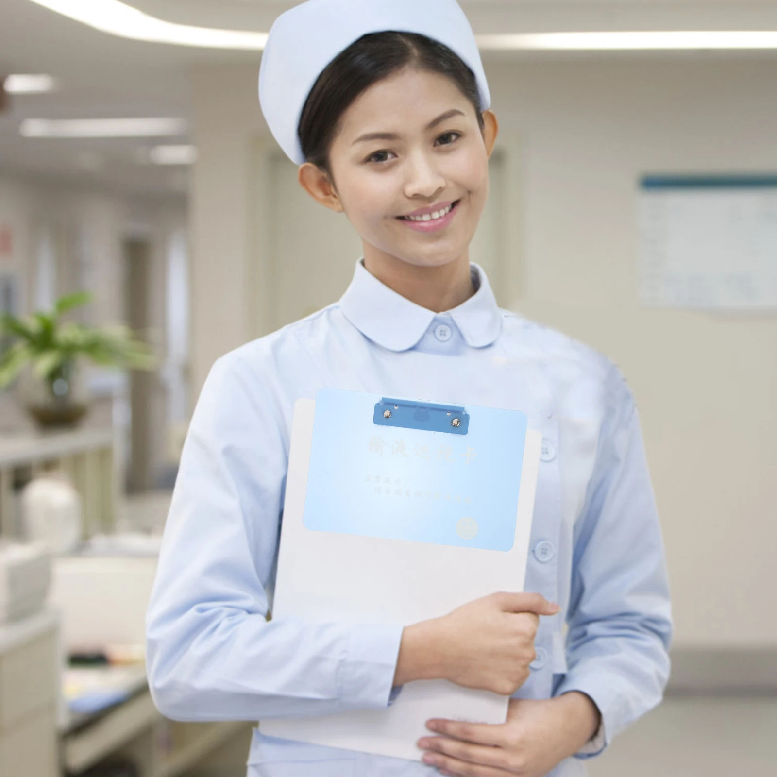 

Sturdy PP Infusion Card Clipboard Nurse Writing Board Non-Slip Smooth Light Medical Records Binder Plastic for Nursing