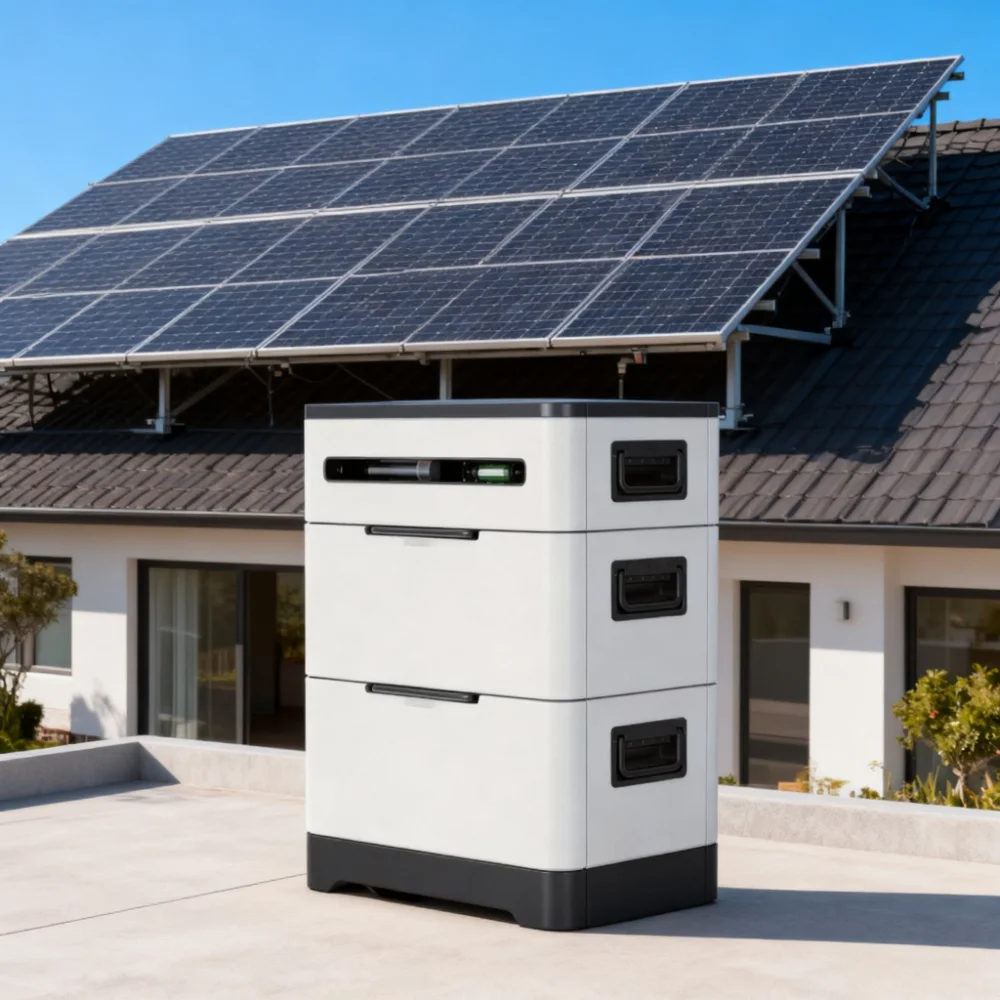 Durable Portable Compact LiFePO4 Lithium Battery Pack With Solar Input for Outdoor Emergency Home Energy Storage System