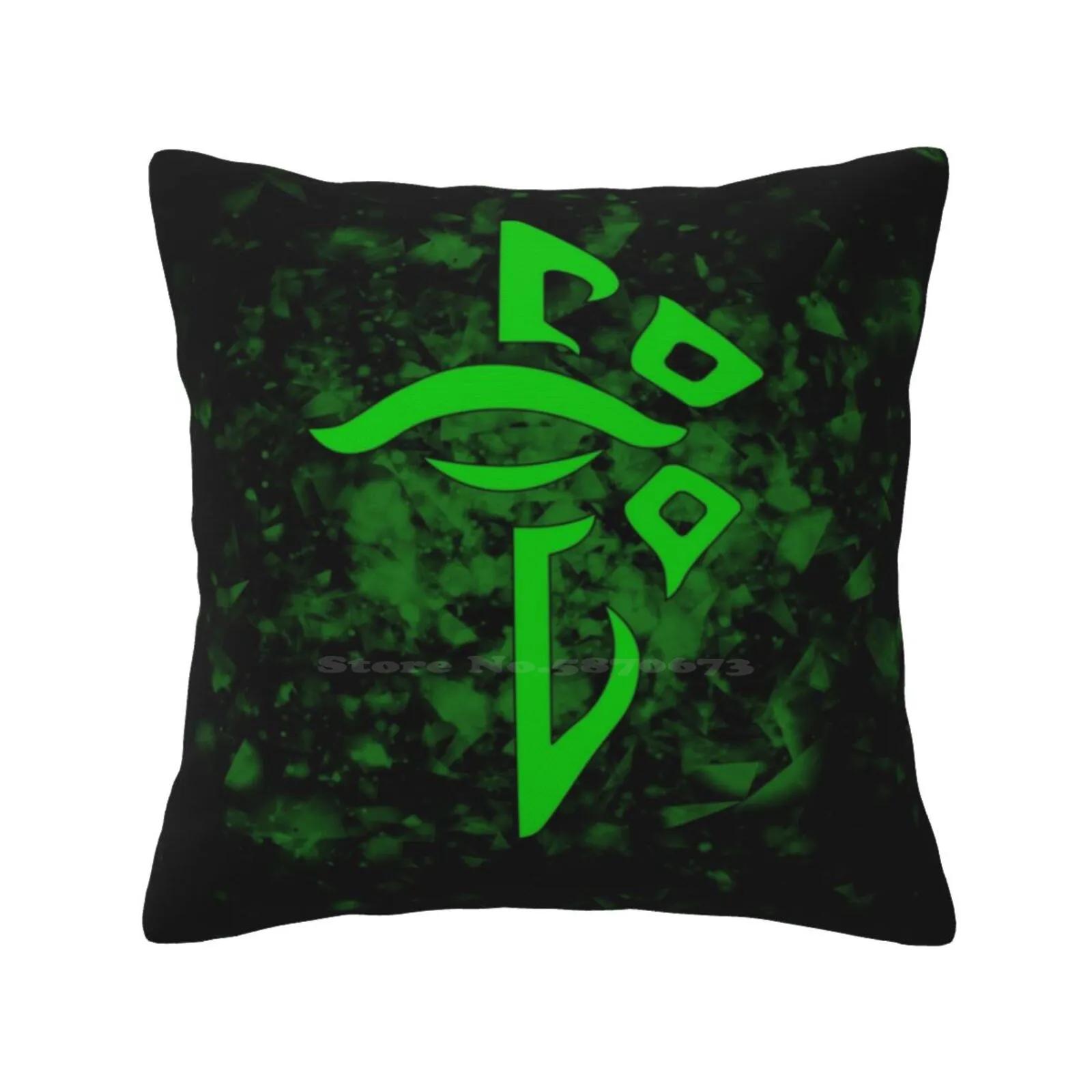 Enlightened Pillow Cover Hug Pillowcase Enlightened Ingress Resistenza Google Niantic Illuminati Resistance