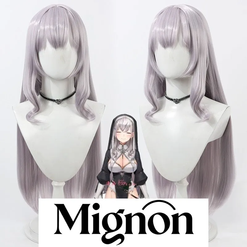 

Миньон Виртуальный Vtuber Широгане Ноэль косплей парик Широгане Ноэль скальп