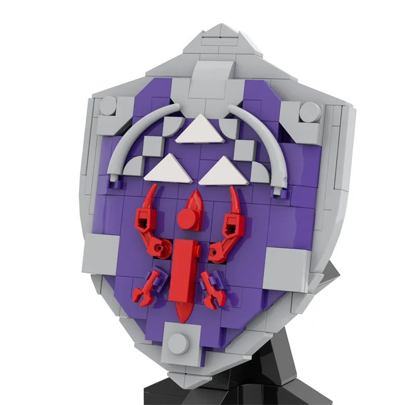 Bloques de construcción MOC Kingdom Tears Helia Shield, modelo de bloques de construcción, espada maestra, rompecabezas, colección de ladrillos ensamblados, juguete