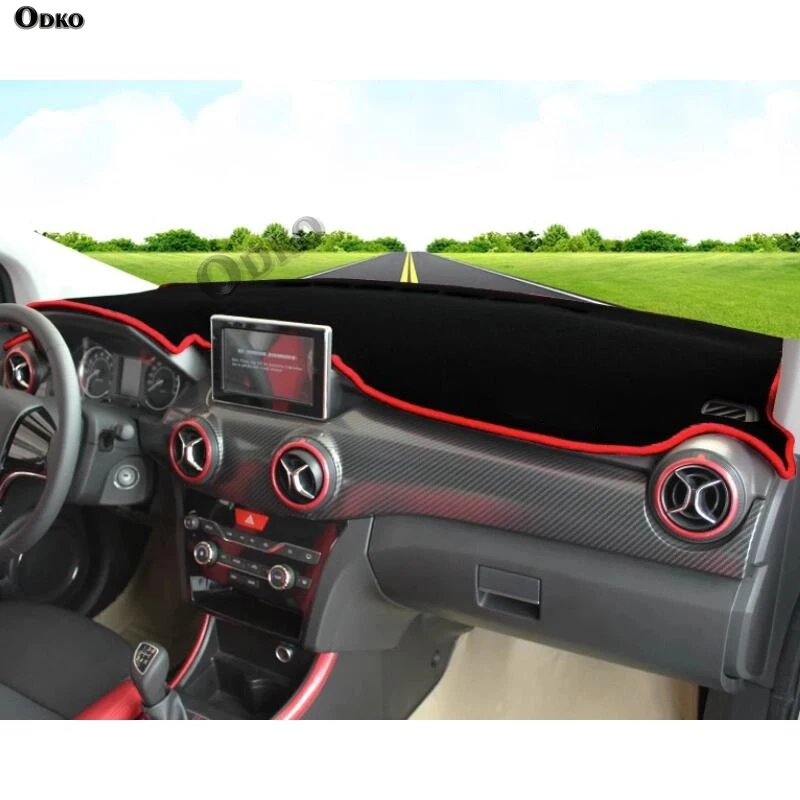 

Car Dashboard Cover Car Avoid Light Pad Anti-Dirty Mat Sun Shade Pad For BAIC Senova X25 X35 X55 X65