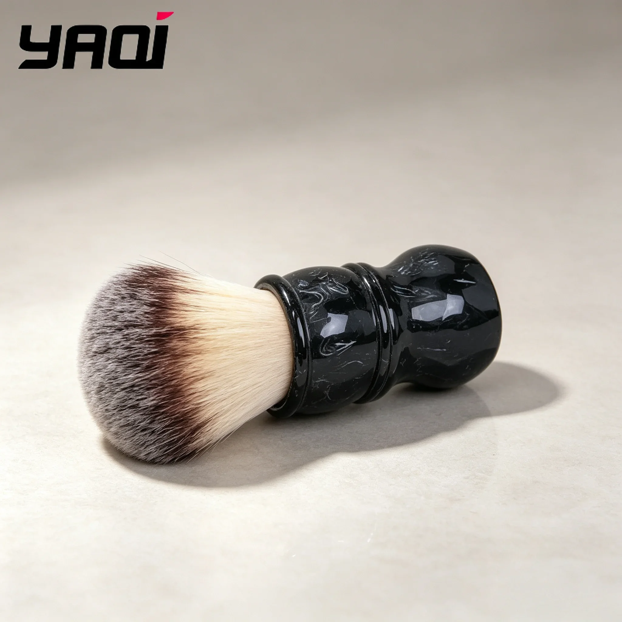 Men's 2026 24MM Shaving Brush Resin Handle Nylon For Cleaning Beard Face Cleaning Professional Shaving Brush Versatile Tool