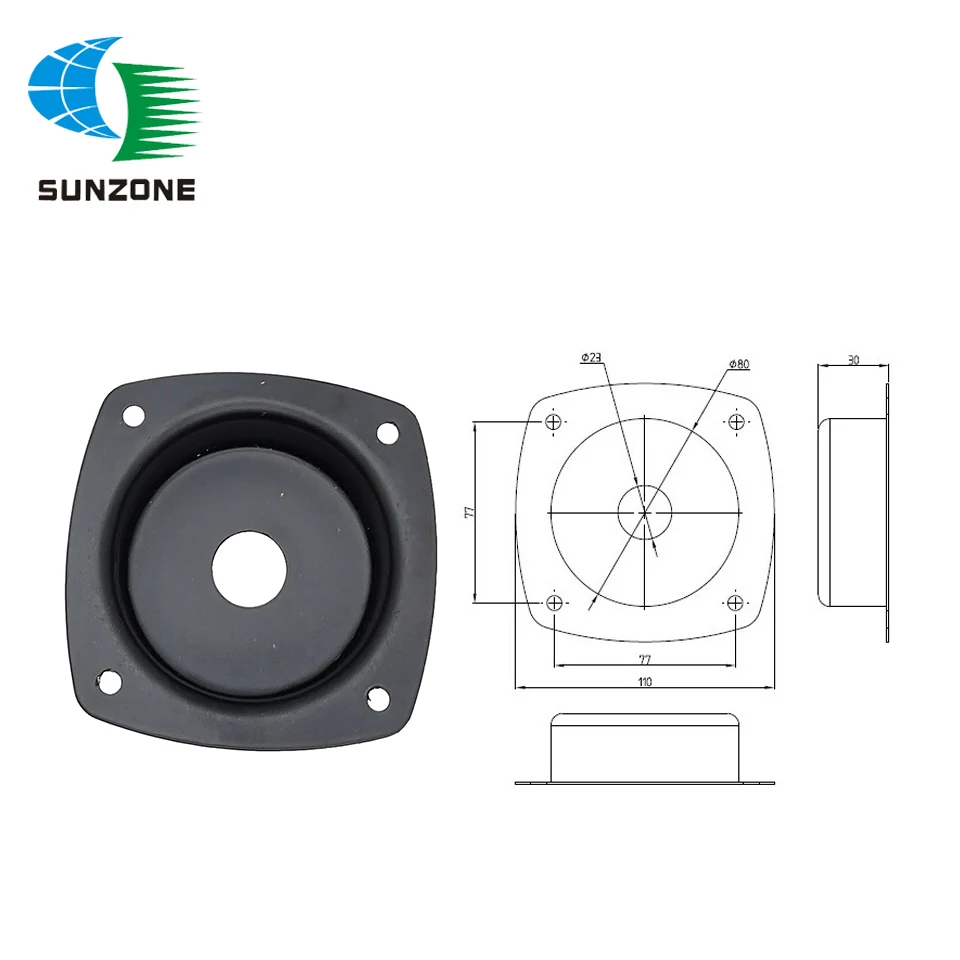 Soundproof Generator Emergency Stop Button Box 77mm Emergency Stop Button Cover Diesel Spar Parts