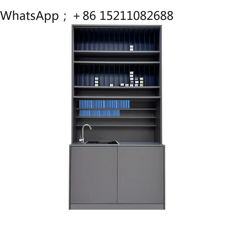 LLY hair salon acrylic dye cream cabinet barber shop special dye cream integrated storage cabinet