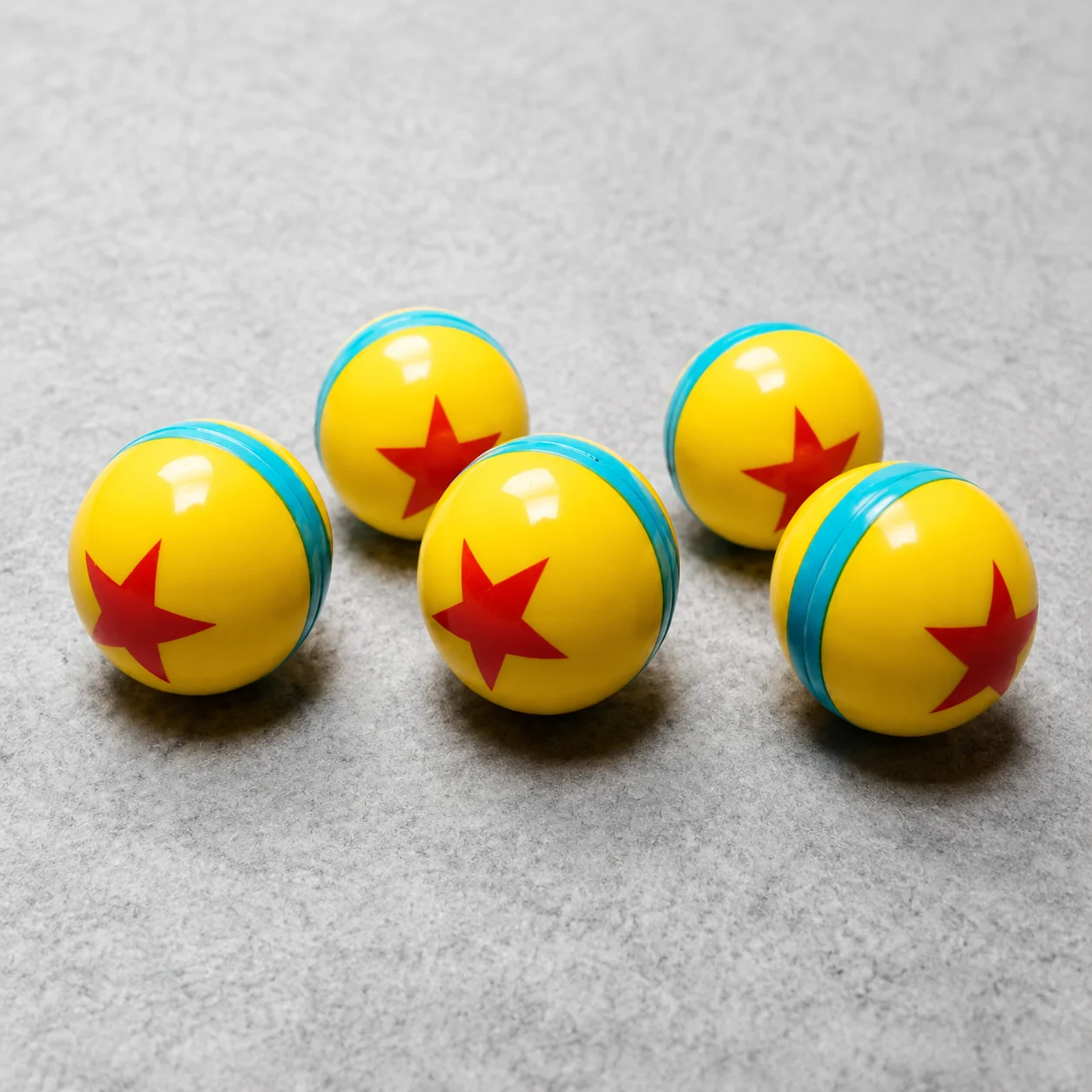 In Stock Pixar Toy Story Luxo Elastic Balls Alphabet Letter Blocks Collectible Desktop Decoration Ornament For Animation Fans