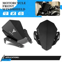 MT07 Motorcycle Front Wind Deflector Windscreen Cover Guard For YAMAHA MT-07 FZ07 MT 07 2013 2014 2015 2016 2017 2018 2019 2020