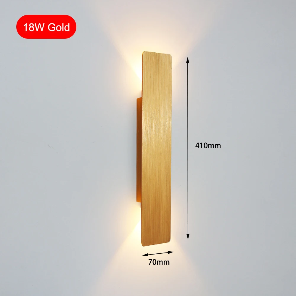 Feiyunlux Moderne Einfache 6W LED Innenwand Lampe Schlafzimmer Wohnzimmer Hause Beleuchtung Gang Korridor Dekoration Aluminium Wand Licht AC85-265V 9