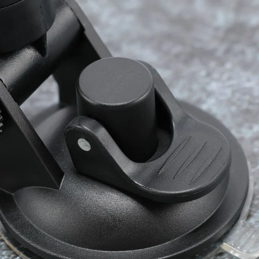 Black T-Type Car Interior DVR Holder Mount Bracket Suction Cup Dash Camera Stand