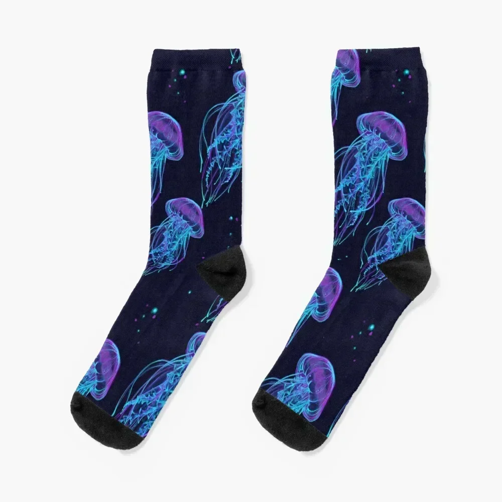 

Glowing medusas Socks retro snow funny gift kawaii Women's Socks Men's
