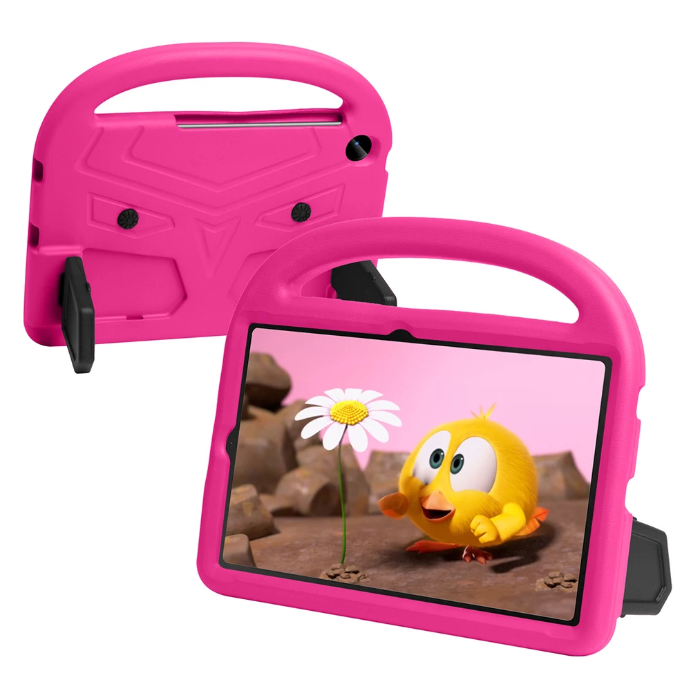 For Samsung Galaxy Tab S6 Lite 10.4 A8 10.5 A9 8.7 A9 Plus A9+ 11 Tablet Case Cartoon Sparrows Handheld EVA Kids Tablet Cover
