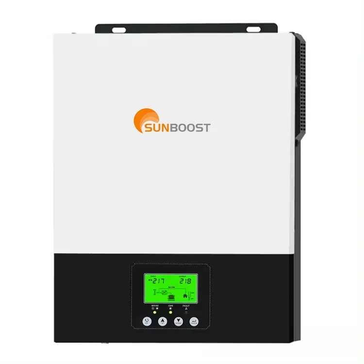 Sunboost 3KW Hybrid Solar Inverter 1.5KW 230VAC On/Off Grid 3000W with Built-In MPPT 12V 24V Pure Sine Wave for Solar System