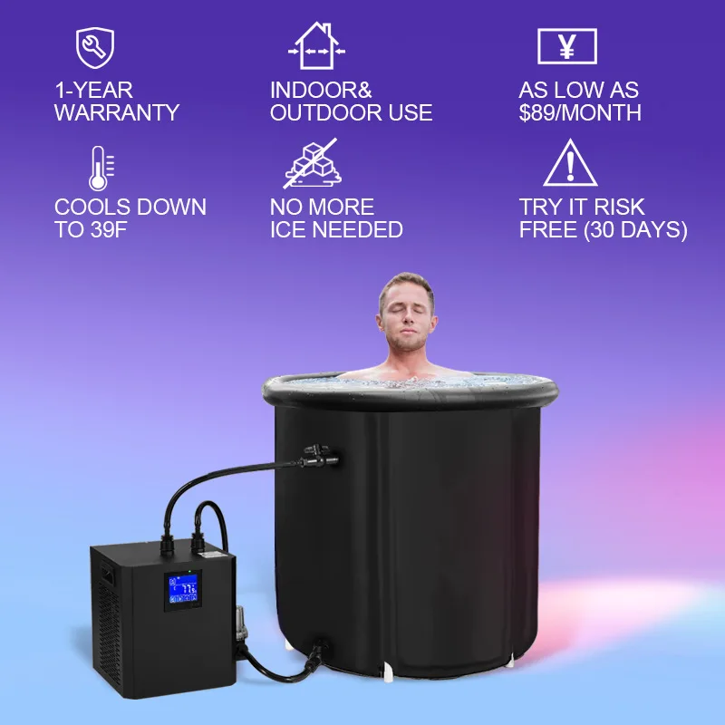 Foreign trade model with external filter ice bath chiller LG-CY300 sports home intelligent chiller