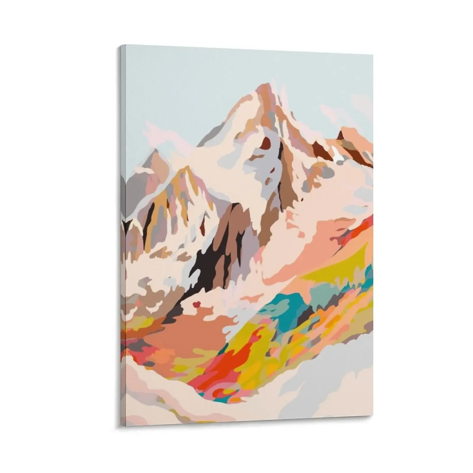 

glass mountains Canvas Painting home decor interior wall art