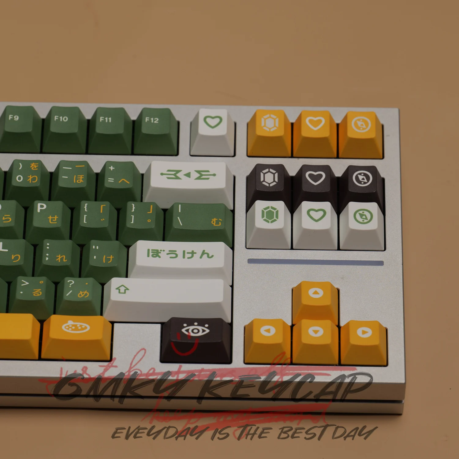 Imagem -06 - Gmky Aventureiro Keycaps Cereja Pbt Dye-subtion Perfil de Teclado Mecânico Gaming