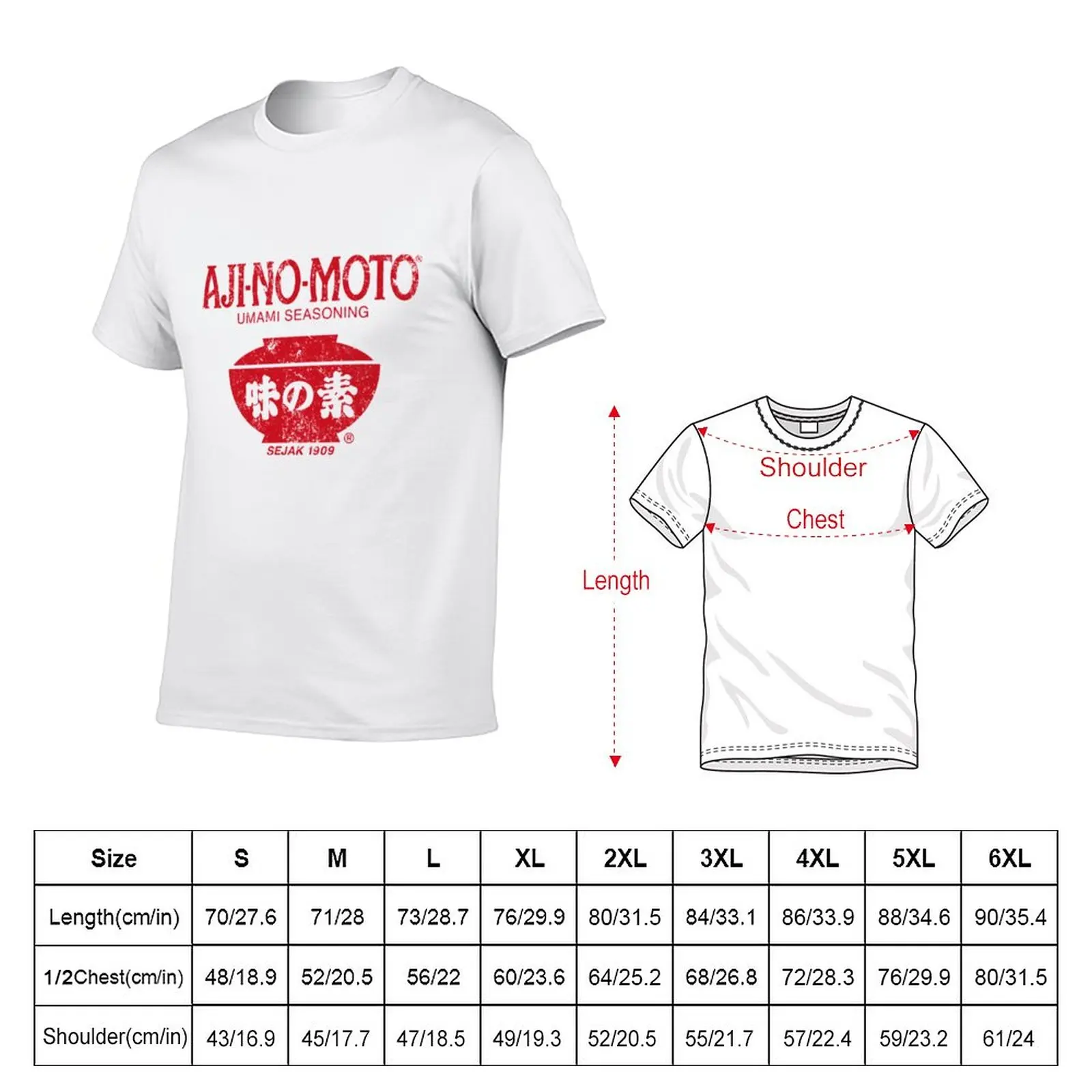 New Ajinomoto Umami Seasoning T-Shirt t shirt man black t shirts plain black t shirts men