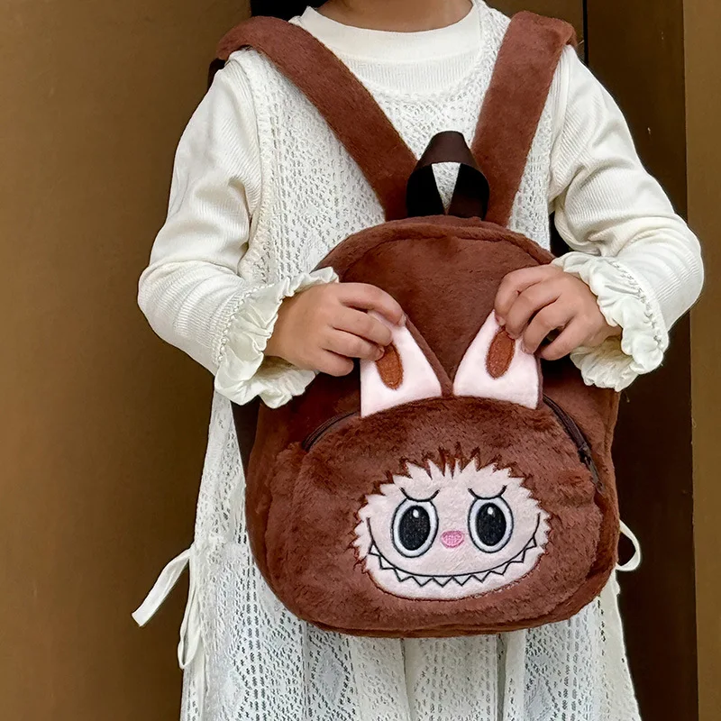 

Cute Cartoon Backpack Girl Boy Snack storage Bag handbag LABUBU Japanese Cartoon labubu Children's Schoolbag mini Backpack