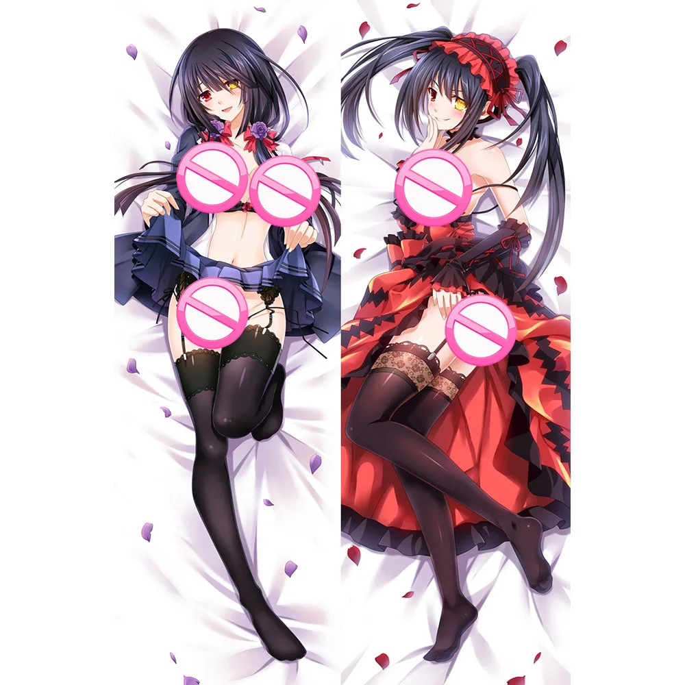 

Anime DATE A LIVE Tokisaki Kurumi Dakimakura Pillow Case Hing Body Prop