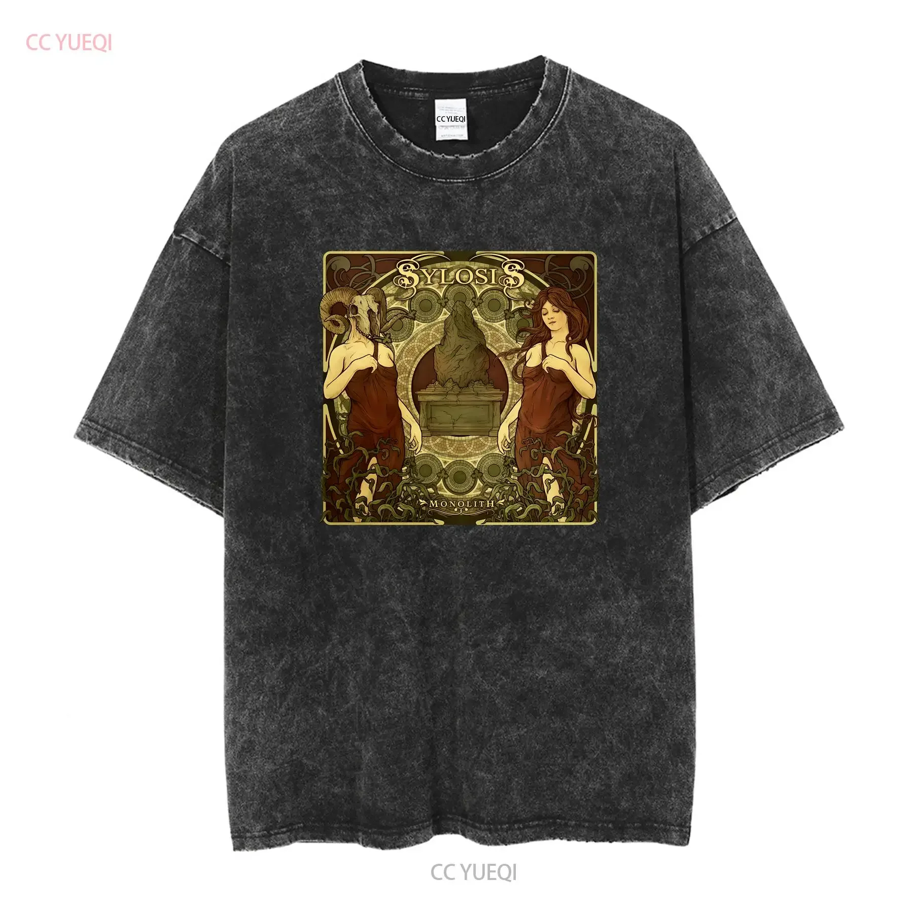 NWT 6639 Sylosis Monolith T Shirt Size S 4XL long or short sleeves vintage Washed Top For Everyday Wear Versatile Breathable