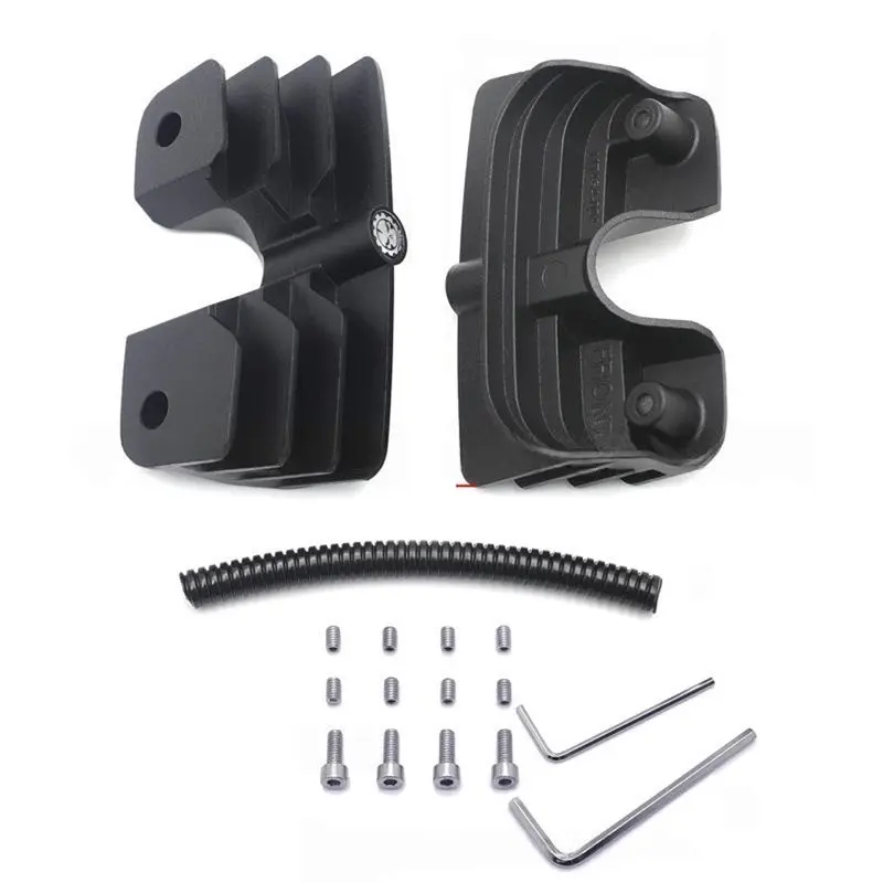 A58X-For FXSTD Twin Cam-Equipped Models Spark Plug Cover Headbolt Bridge Kit With Electronic Fuel Injection 1999- 2017