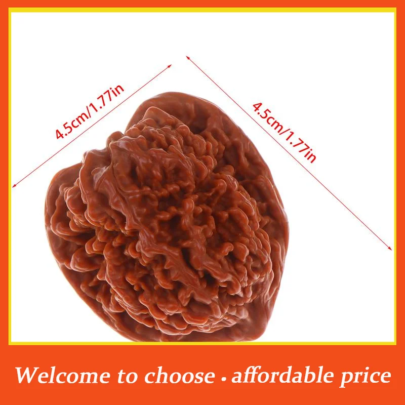 

TH 1pc Wenwan Walnuts Walnut King Yong Kirin Pattern Official Hat Four-Tiered Lion Head Fine Pairing High Polished Decor Gifts