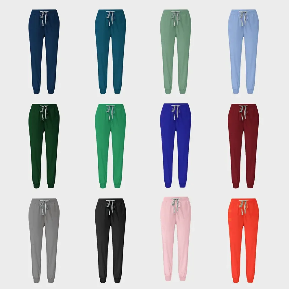 Le donne all'ingrosso indossano tute Scrub medico ospedaliero uniforme da lavoro medico chirurgico multicolore Unisex accessori per infermiere uniformi