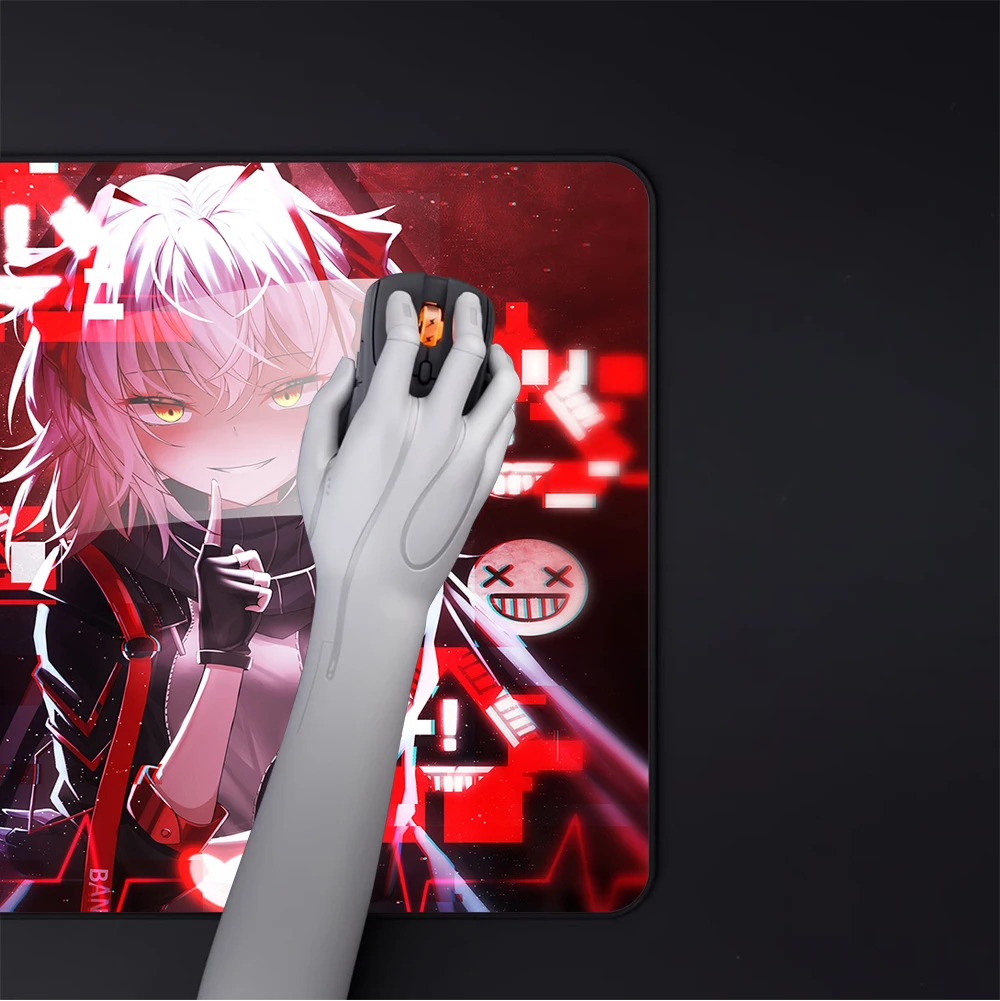 Premium Anime Gaming Mouse Pad, Alto Elástico Non-Slip Bottom, E-Sports Desk Mat, Velocidade do computador portátil, 45x40cm