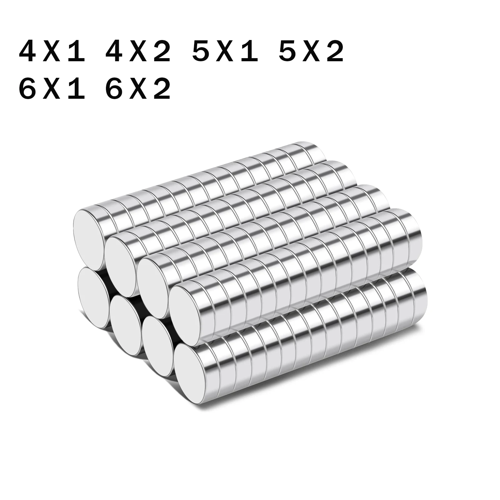 

5/20/40/80Pcs 5x2 6x1 6x2 4x2 5x1 Neodymium Magnet NdFeB Round Super Powerful Strong Permanent Magnetic imanes Disc 4x1 5x3 NEW