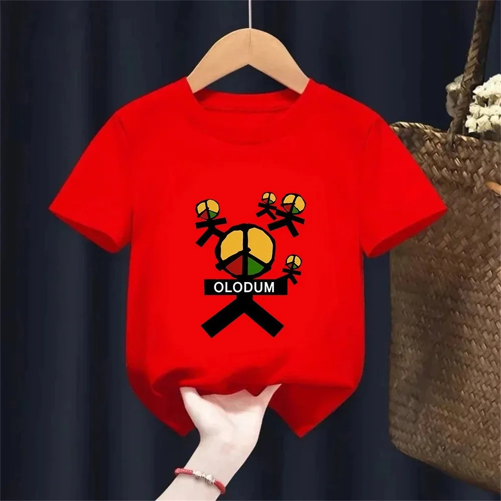 Rasta Color Peace Symbol T-Shirt for Fans of Reggae & Samba Music