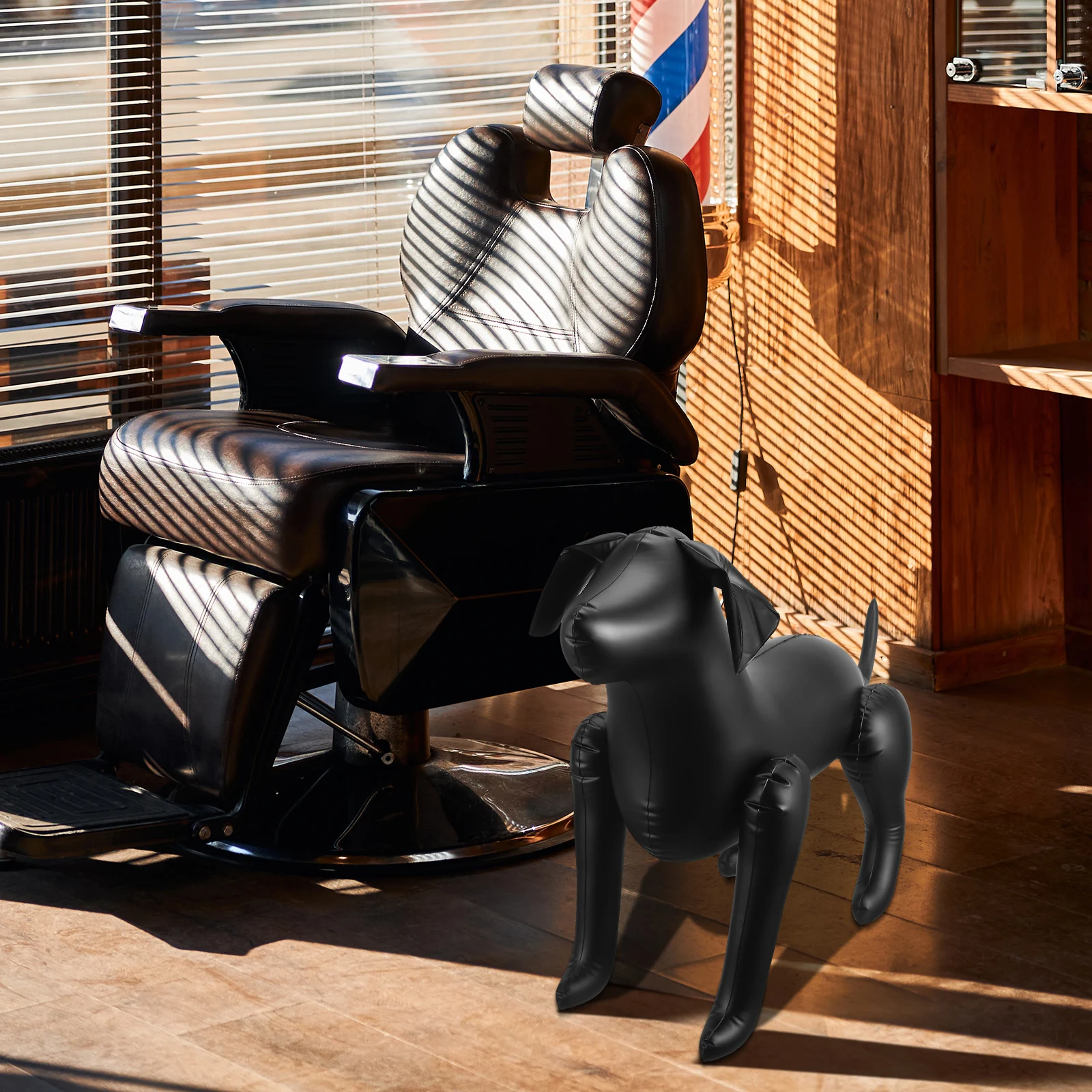 Halloween Pet Clothing Model Dog Standing Models for Display Pvc Inflatable Mannequin