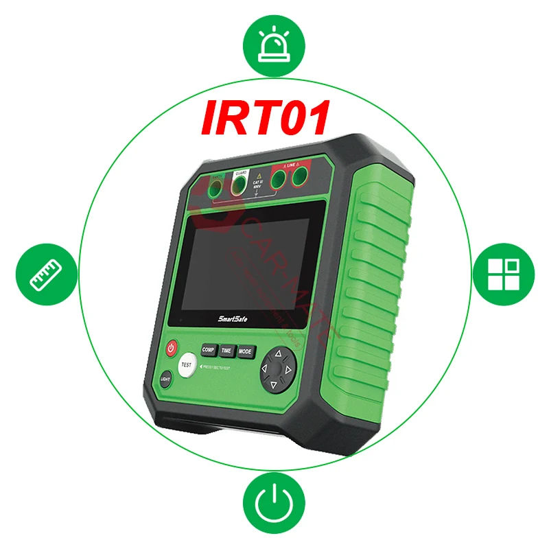 SmartSafe IRT01 Insulation Resistance Tester Intelligent Alarm Automatic Shutdown