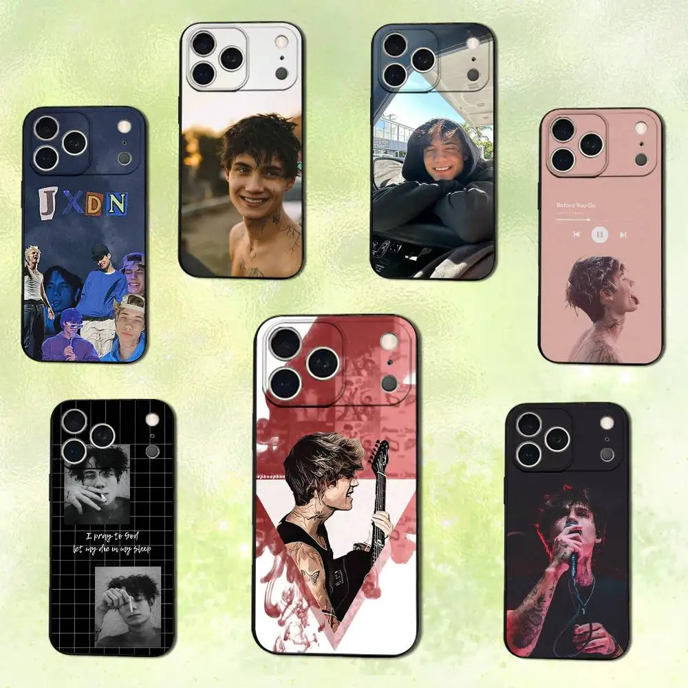 

Jxdn-Jaden Singer H-Hossler Phone Case For iPhone 14,13,17,12,11,16,15,Plus,Pro Max,XS,X,XR,SE,Mini,Soft Silicone Black Cover