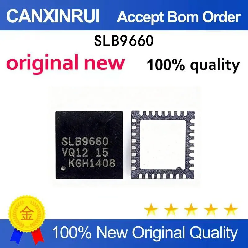 (5-100 Pieces) SLB9660 SLB 9660VQ1.2 FW4.43 PG-VQFN-32 brand new in stock