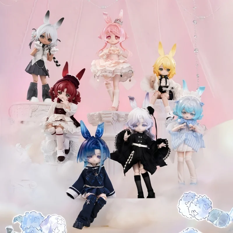 

New Original Come4free Ocean Gem Series 1/8 Electronic Pet Bjd Joint Movable Doll Dress Up Doll Trendy Play Blind Box Ornament