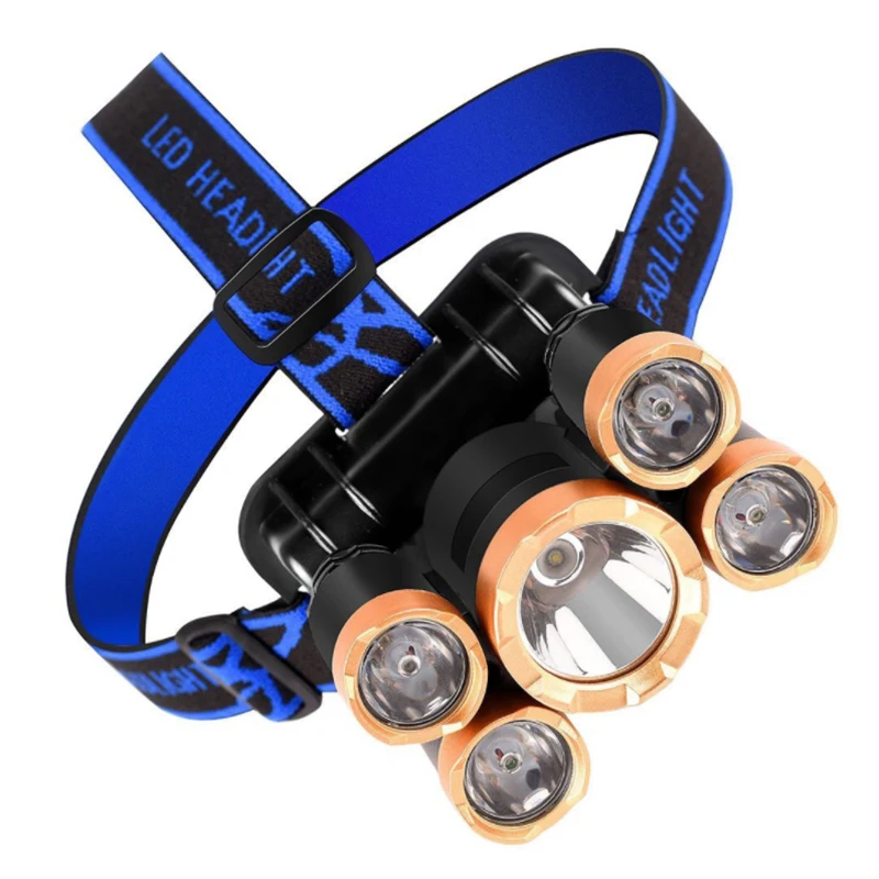 

Ultra Bright LED Headlamp , 4 Lighting Modes, White LEDs, Adjustable Strap, waterproof. Great For Running, Camping, Hiking