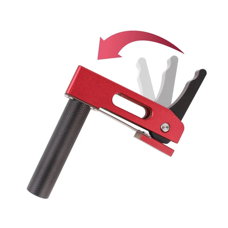 

Y50A-Woodworking Desktop Quick Acting Hold Down Clamp Fast Fixed Clip For Woodworking Benche 20Mm Dog Hole Tool Durable Red