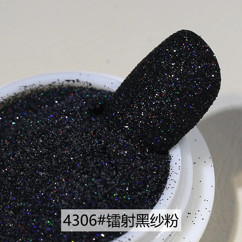1 box Glänzende Reflektierende Diamant Nagel Glitter Pulver Silber Holographische Micro Bohrer Dazzling Kristall Gel Polnisch Maniküre Pigment Du