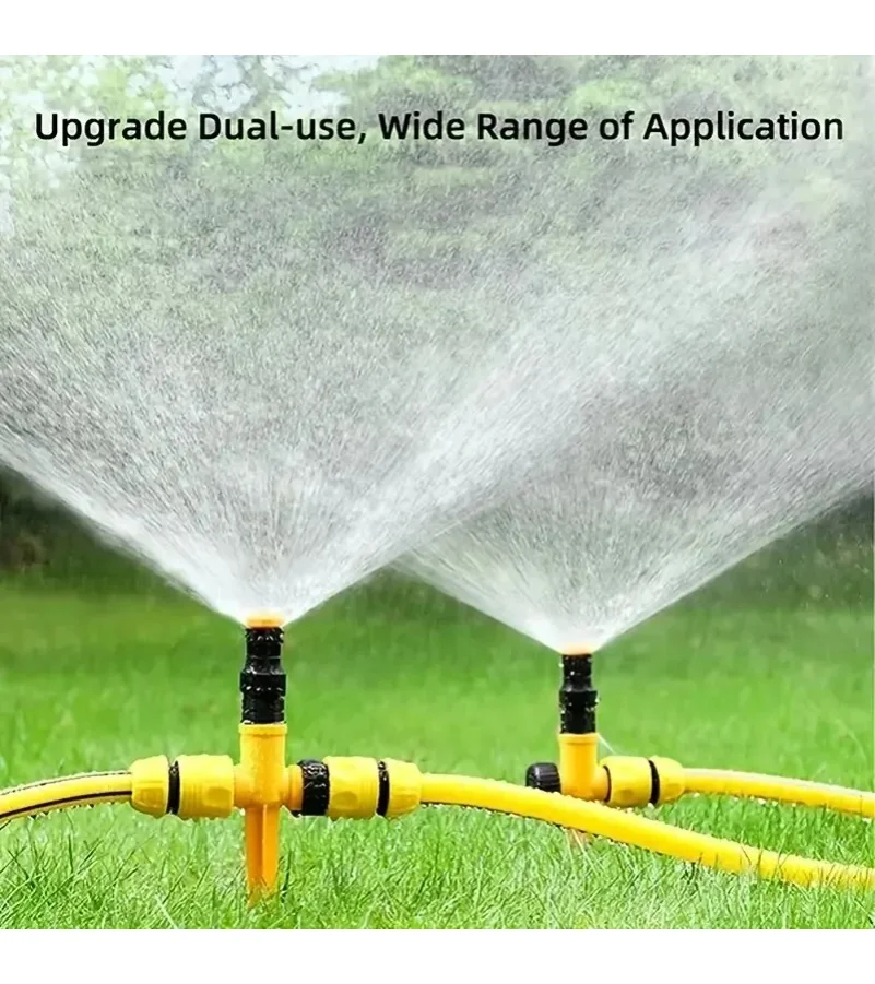 

360° Rotation Automatic Garden Sprinkler - Perfect For Lawns,Farms,And Greenhouses!