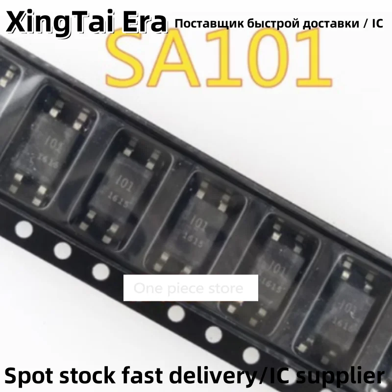 5PCS SAI01 silk screen printing I01 SOP-4 patch SA101 optocoupler 101